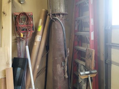 antique gas station gravity feed pump