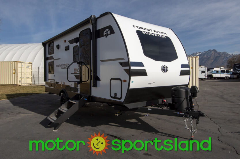 2026 Forest River Surveyor 19MDBLE Rear Living Room