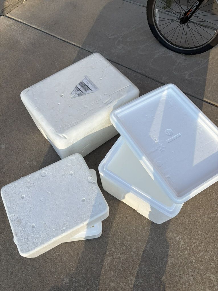 Styrofoam Coolers
