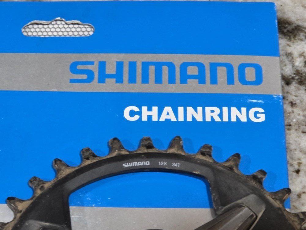 shimano slx m7100 HG 1x12 34 tooth chainring