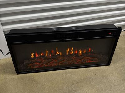 36" x 14" Electric Fireplace insert NEW