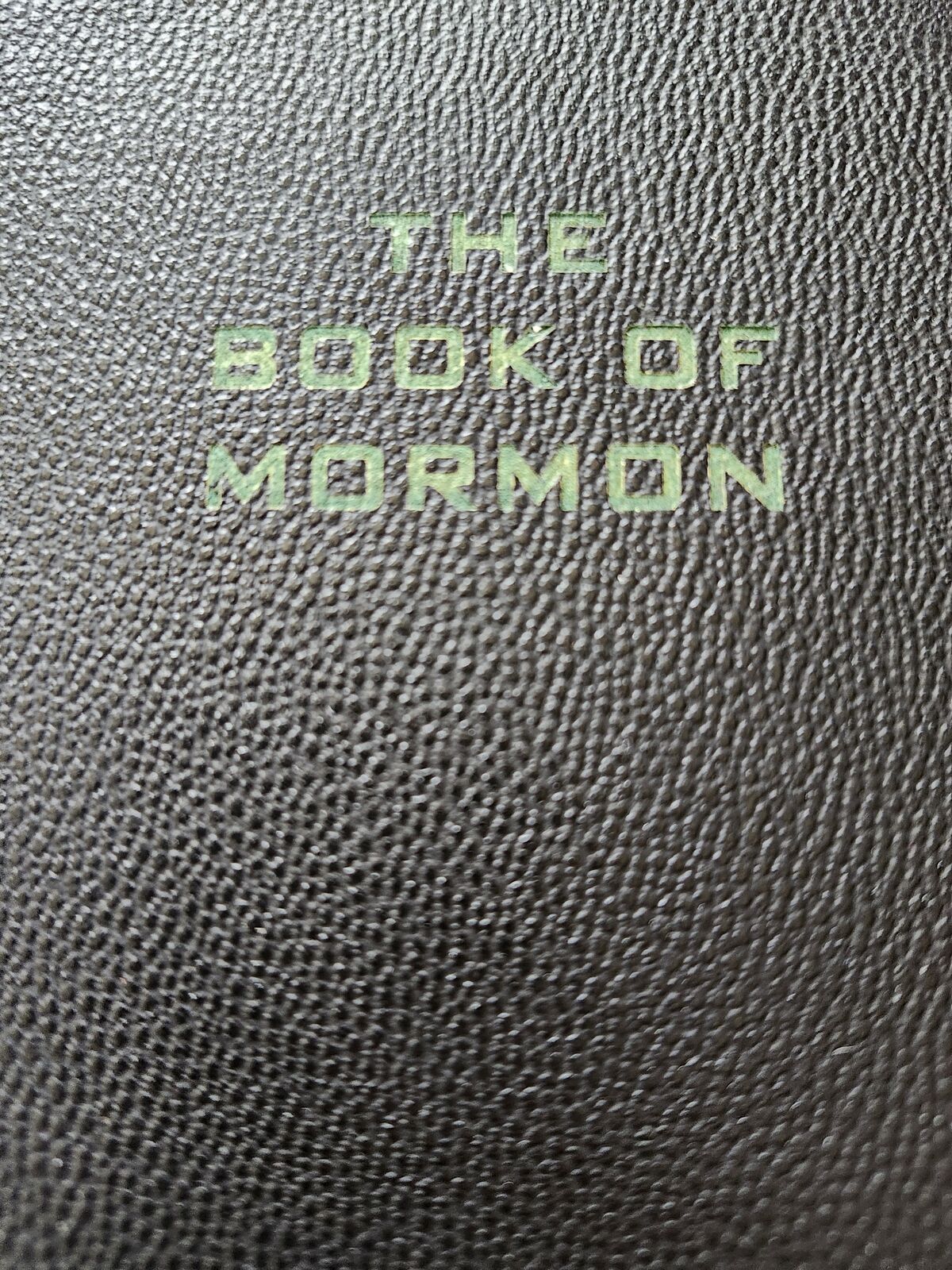 Pocket size book of morman