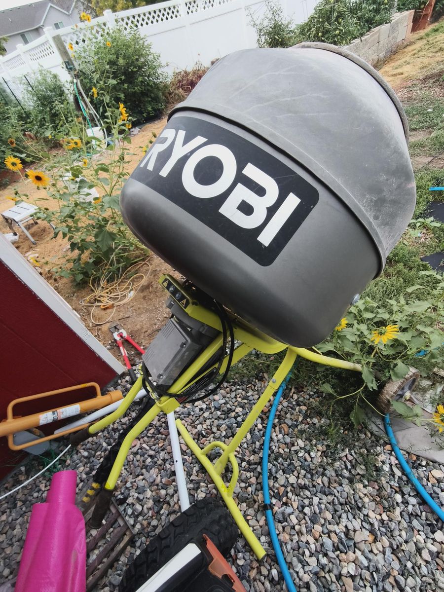 Ryobi Cement Mixer