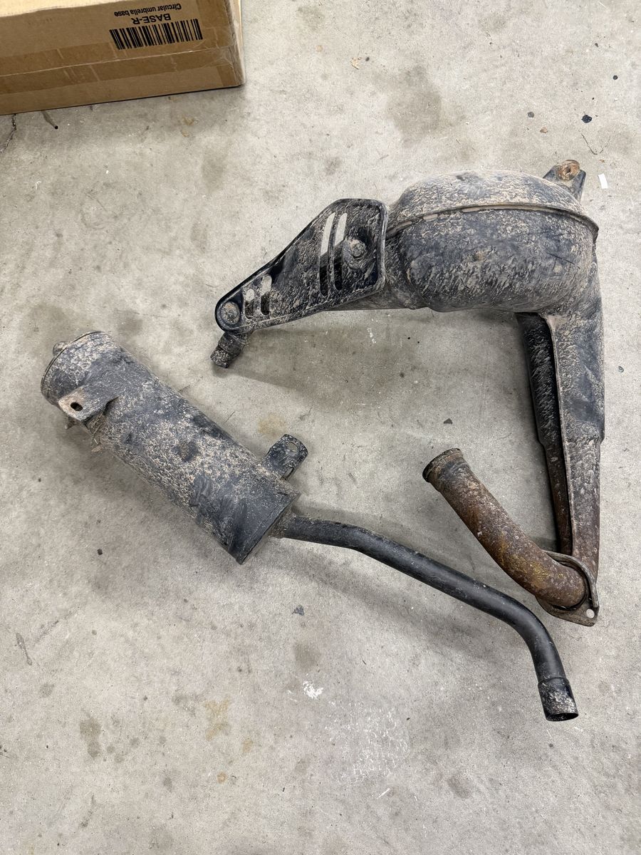 Yamaha Blaster OEM pipe and muffler