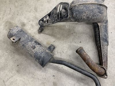 Yamaha Blaster OEM pipe and muffler