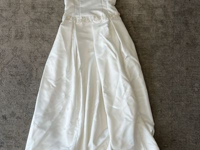 Vintage Custom Wedding Dress and Veil