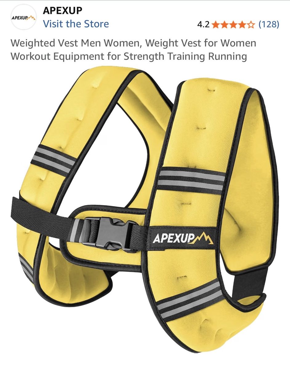 Weighted vest 10 lbs