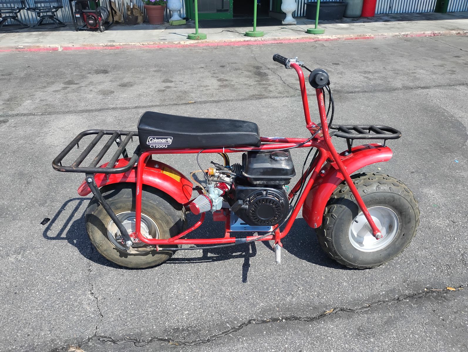 Coleman CT200U 6.5 HP 196cc 4-Stroke OHV Engine Mini Bike