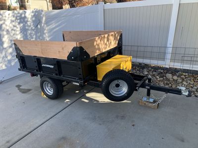 Mini Hydralic Dump Trailer