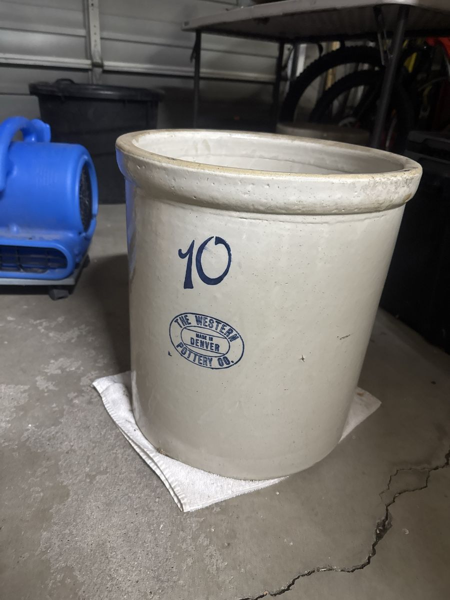 Antique large pottery 3 pack 