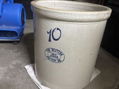 Antique large pottery 3 pack