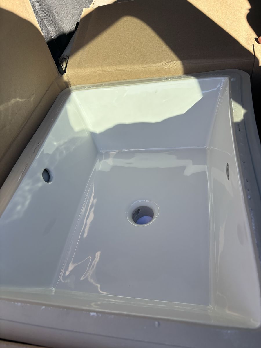 2 American Standard Undercounter Sinks - 17”x13”